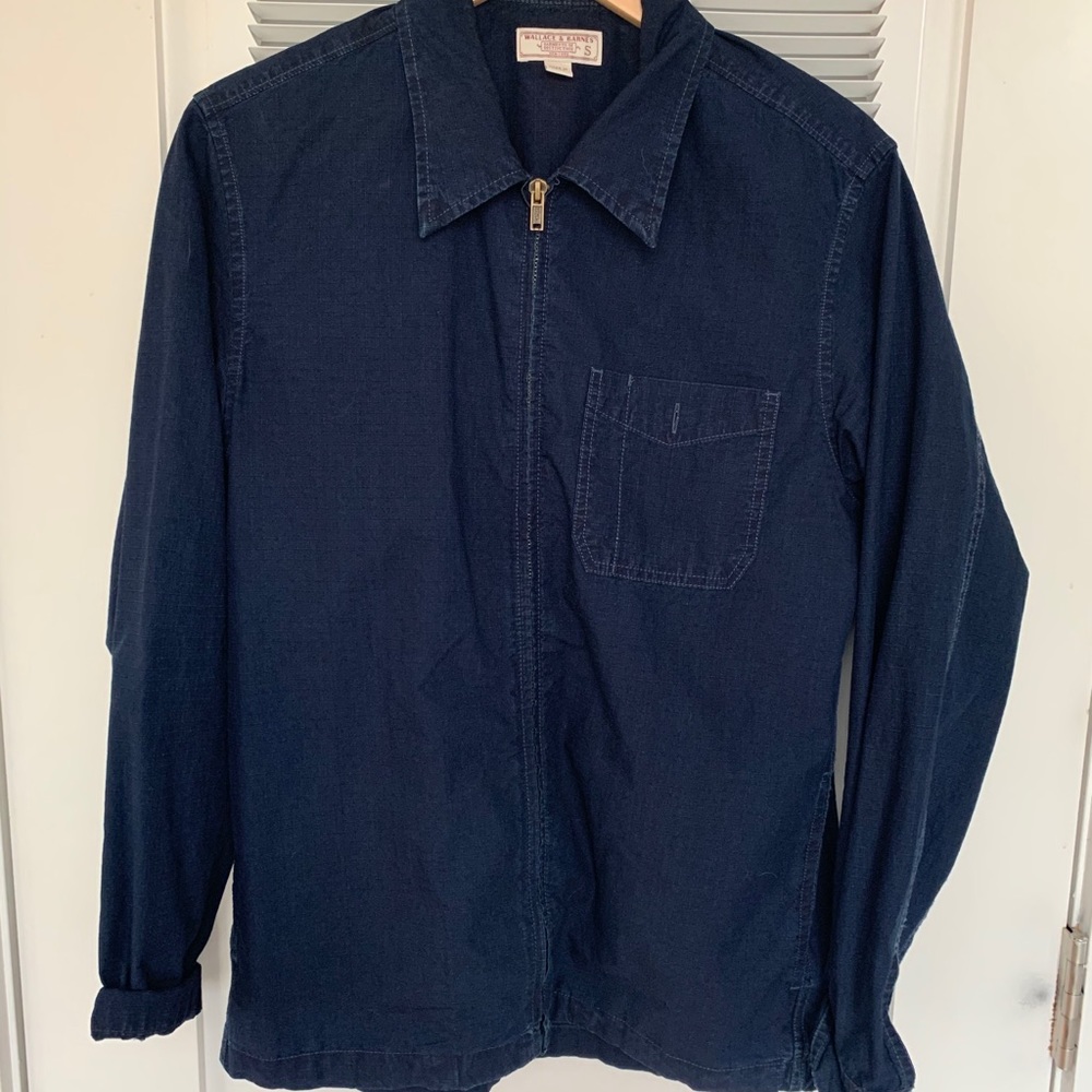 Indigo Wallace & Barnes Shirt Jacket